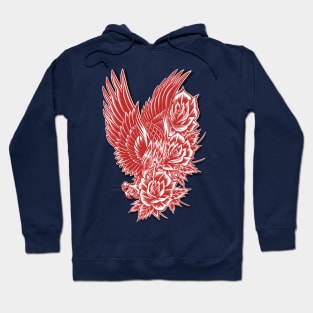 Eagle and Roses 1.3 Hoodie